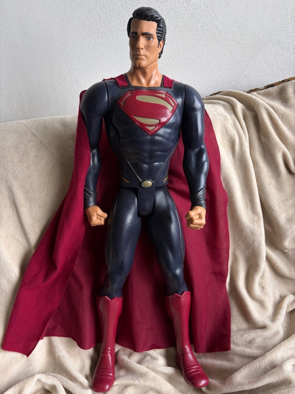 Giant 31 inch 2013 Superman action figure, Jakks Pacific